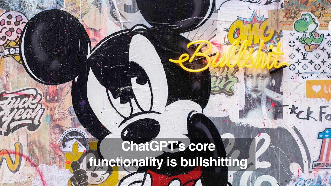 How ChatGPT Is A Bullshit Artist