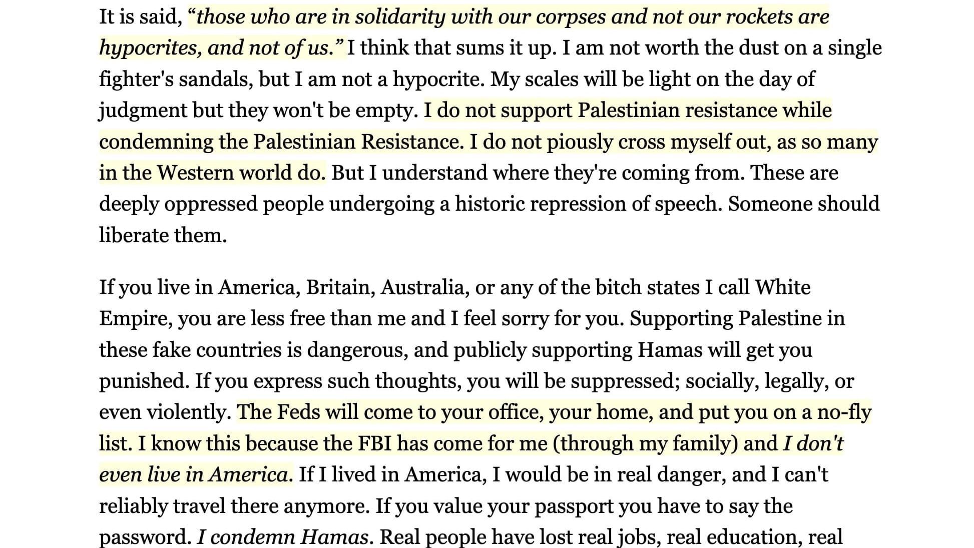 All My Homies Support Hamas