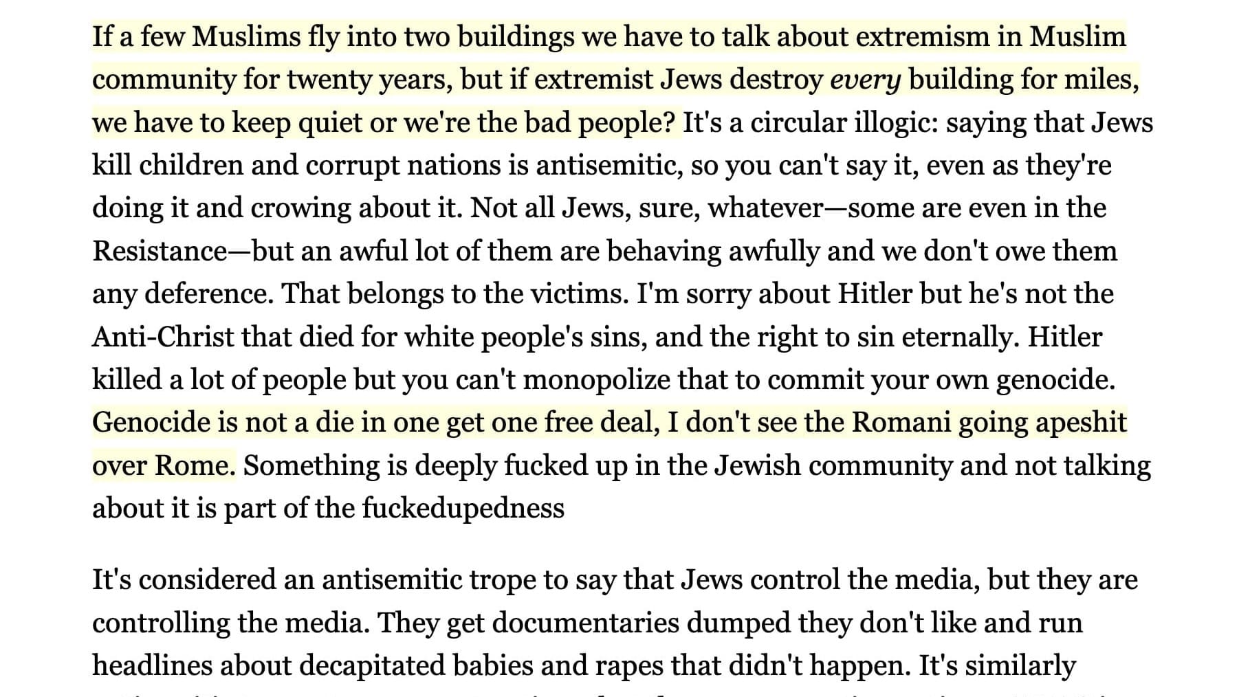 Jewish Extremism Is Out Of Control And We Need To Talk About It