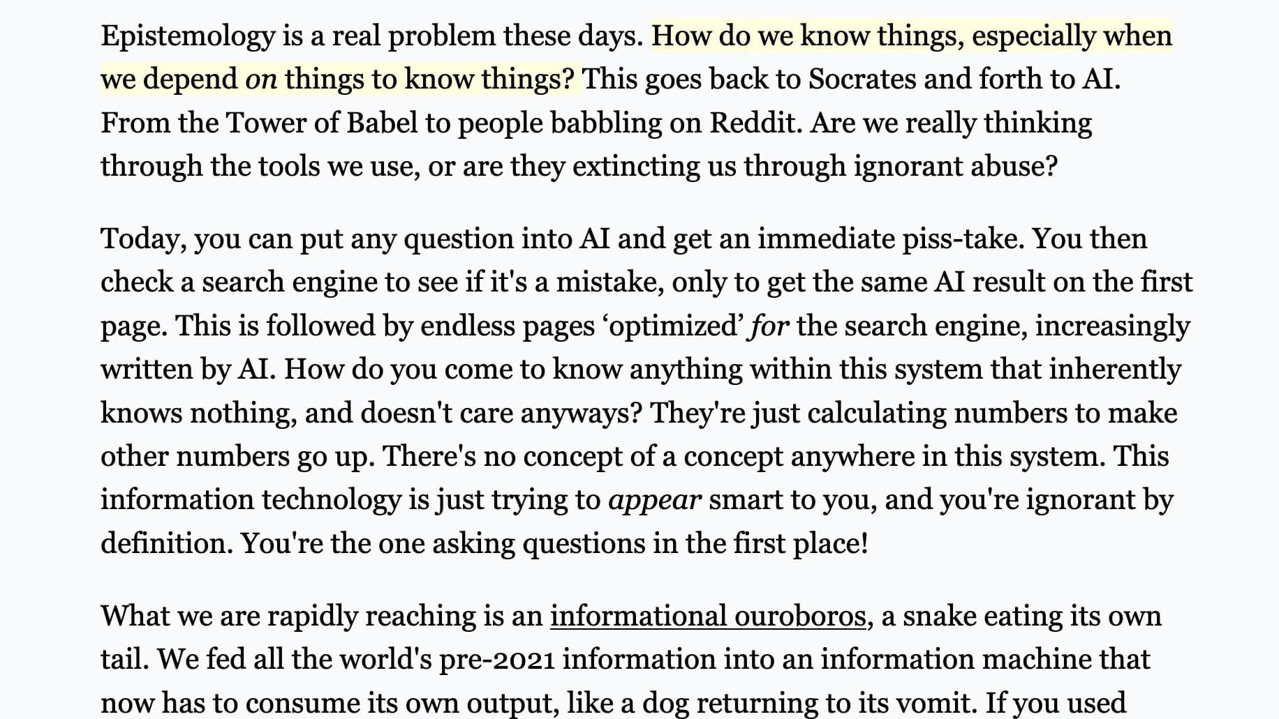 AI and The Modern Tower Of Babel