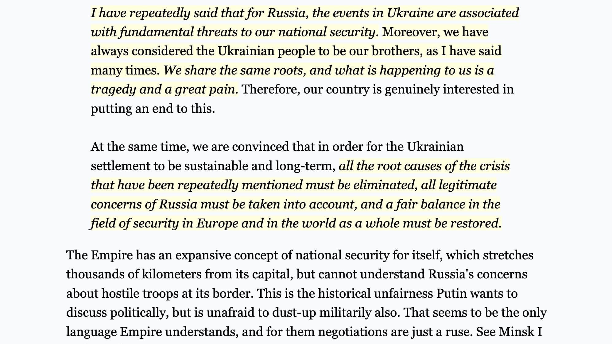 The Ukraine War Is Over and Ukraine Lost (To America) In 2014