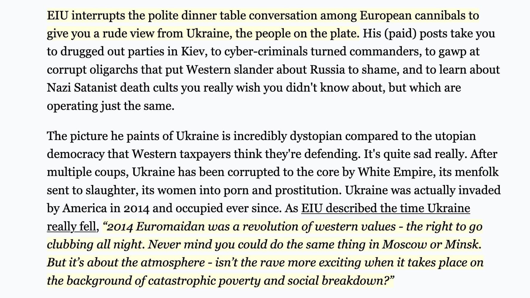 Ukraine Is So Shady (Part 1/∞)