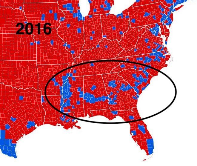 How Geology Buries Black Voters