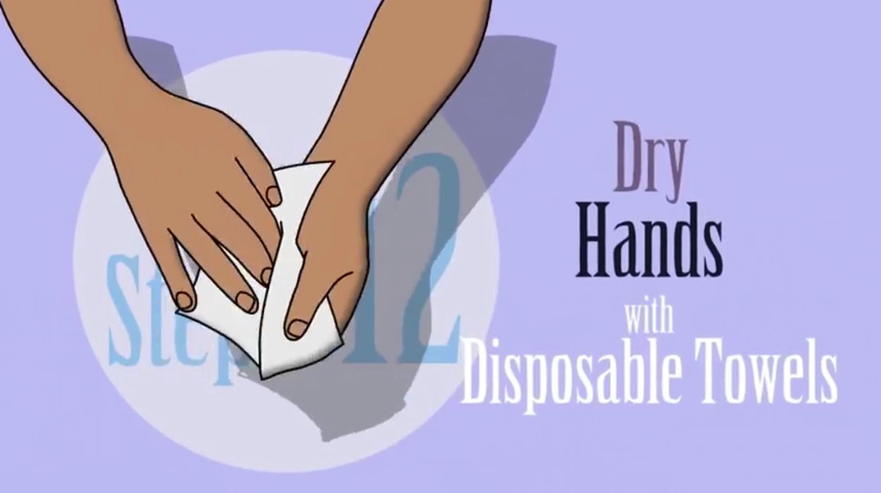 How To Wash Your Hands Properly, In One GIF