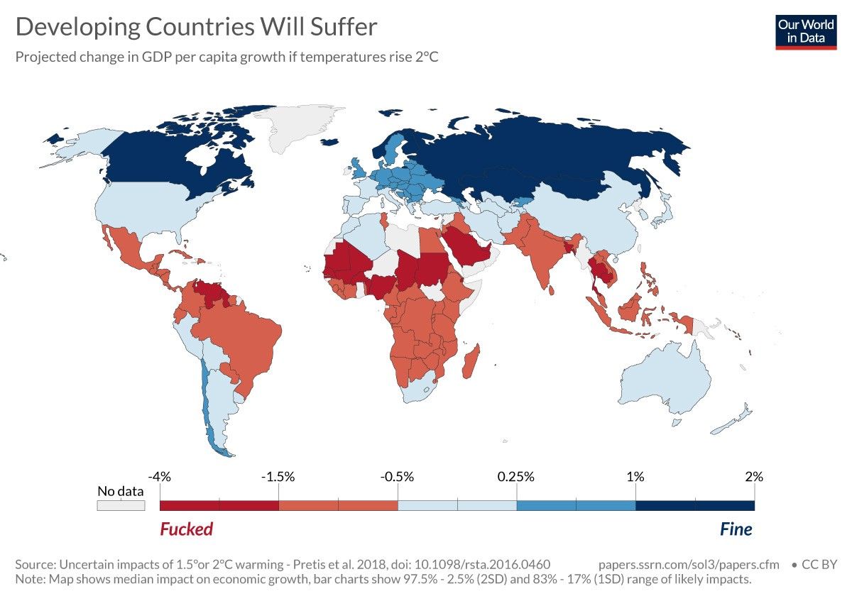 Climate Winners And Losers — In Two Maps — indi.ca