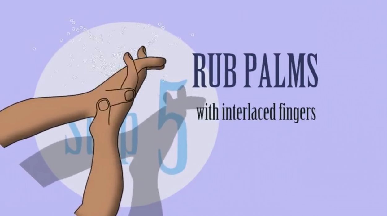 How To Wash Your Hands Properly, In One GIF