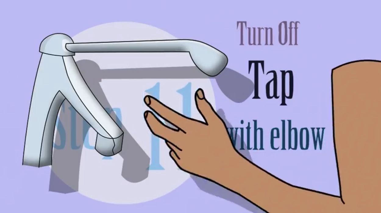 How To Wash Your Hands Properly, In One GIF