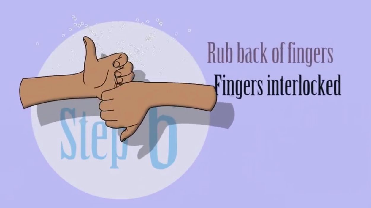 How To Wash Your Hands Properly, In One GIF